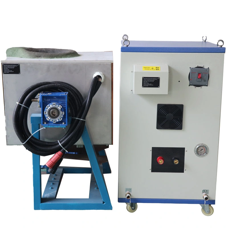 شهادة GSG فرن الصهر التعريفي 80kw للمعادن / الحديد 2