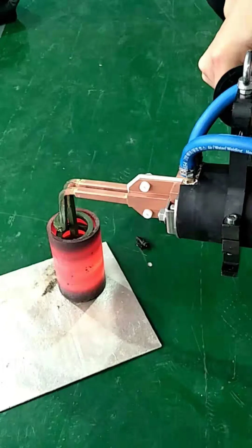 IGBT+DSP+CE آلة التسخين القابلة للتحريك مع ورق المعادن 4