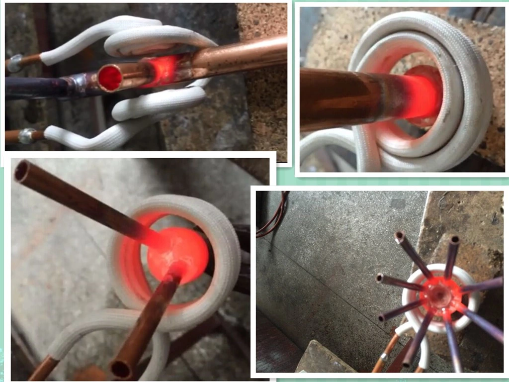 IGBT+DSP+CE آلة التسخين القابلة للتحريك مع ورق المعادن 8