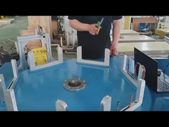 تخصيص نظام أجهزة اللحام الاندفاعي IGBT ذات ستة محطات من نوع الطاولة الدوارة التلقائية بالكامل