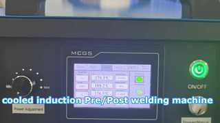 ماكينة تسخين حثي تبريد الهواء لآلة اللحام قبل/بعد