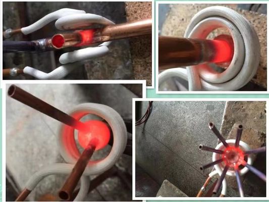 سعر جيد النحاس النحاس التعريفي آلة لحام 30-80 كيلو هرتز عالية التردد التعريفي آلة التدفئة الانترنت