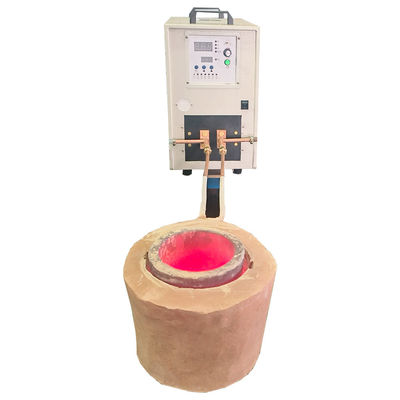 آلة ذوبان الحثية IGBT عالية الكفاءة مع فرن 30KG MF-60KW