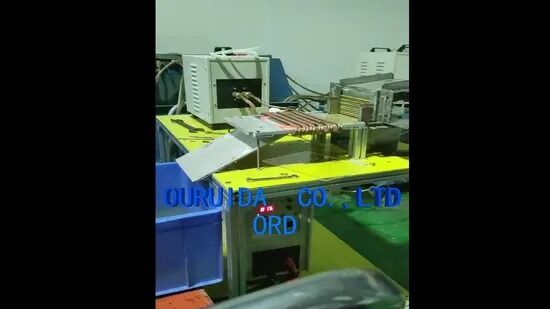 سعر جيد مصنع الصين يورد مباشرة آلة تسخين الحدادة بالحث عالية التردد IGBT لتسخين وتشكيل قضبان وقضبان الفولاذ والنحاس (HF-40KW) الانترنت