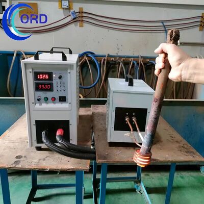 سعر جيد الصين توريد آلة التسخين التعريفي عالية التردد لتسخين لفة الحديد (HF-25KW) الانترنت
