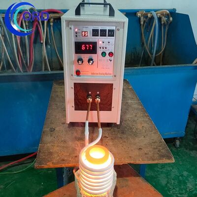 سعر جيد الصين مصنع إمدادات IGBT آلة التسخين الحراري الصغيرة للذوبان البلاتين مع Hf-15kw الانترنت