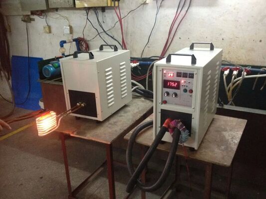 سعر جيد آلة التسخين بالحث عالي التردد HF-40kw الانترنت