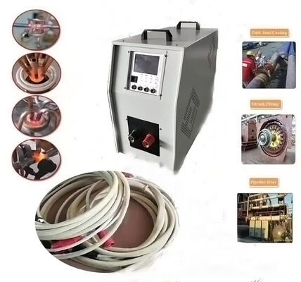 سعر جيد تبريد الهواء بالكامل + تحكم DSP + عاكس IGBT + آلة تسخين بالحث التناظرية من Reatance 35KW الانترنت