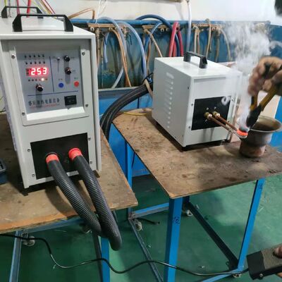 سعر جيد آلة التسخين بالحث فوق العالي التردد UHF-20kw للتطبيع، التقسية، اللحام الانترنت