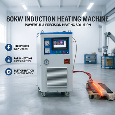 سعر جيد 80KW Induction Heating Machine with Water Cooling System and 20KHZ-50KHZ Frequency for Bearing Gear Coupling Ring Parts متصل